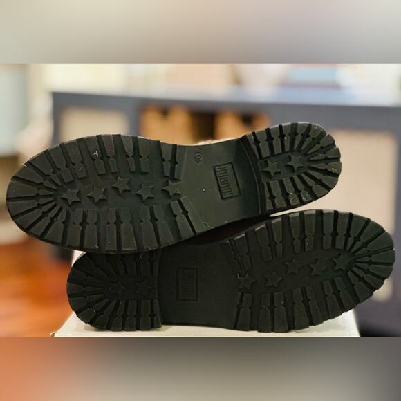 Cougar Kendal Cognac Weatherproof Leather Boots with White Fur Cuff. Size 10 NIB - Picture 7 of 13